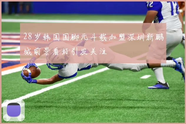 28岁韩国国脚元斗载加盟深圳新鹏城前景看好引发关注